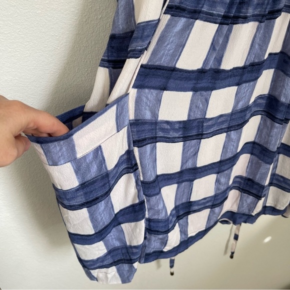 Anthropologie Maeve Devery Checkered Dress Size S - Picture 9 of 11